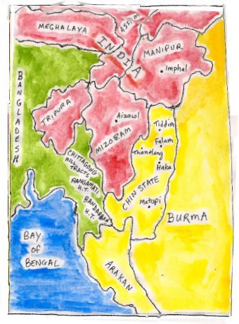 Map of Southeast Asia
